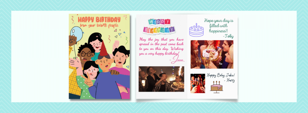How To Make A Personalized Virtual Birthday Card For A Friend?