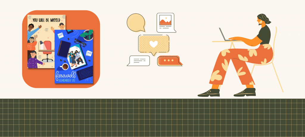 How to write the perfect farewell message – A visual guide with samples