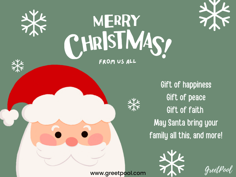 merry christmas wishes image