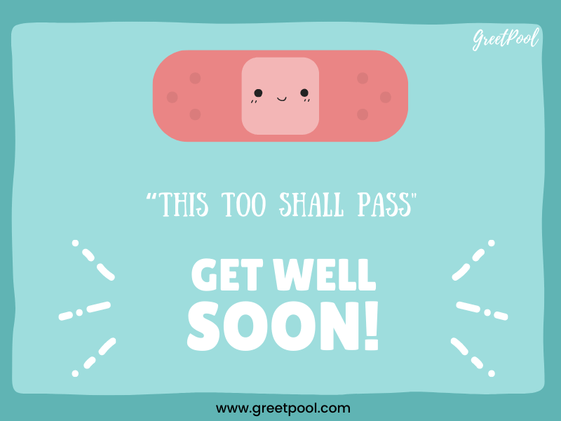 get well soon quote this too shall pass image
