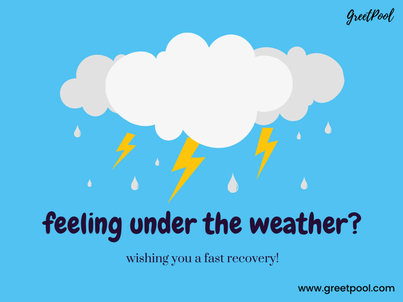 under the weather ecard greetpool