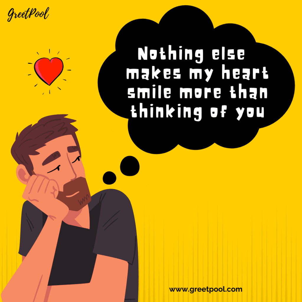 thinking of you message for her