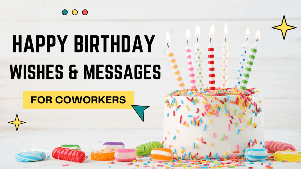 best coworker birthday wishes and message blog banner