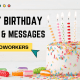 best coworker birthday wishes and message blog banner