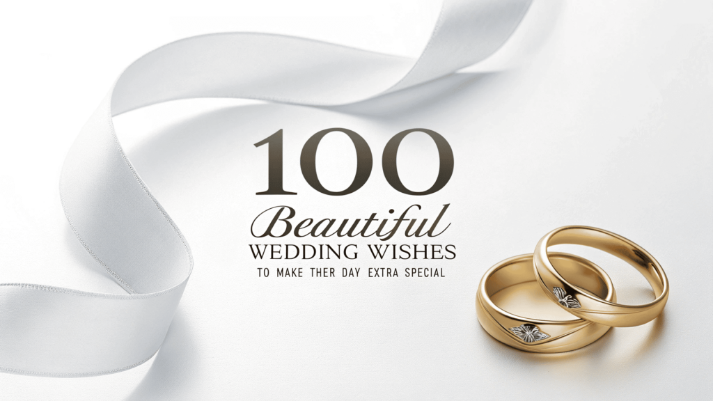 sweet & sincere wedding wishes blog banner